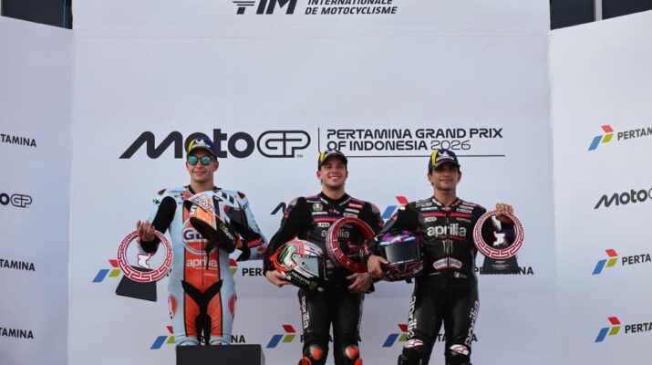 Momen Erick Thohir Serahkan Trofi MotoGP Indonesia 2026 Jadi Sorotan Media Italia