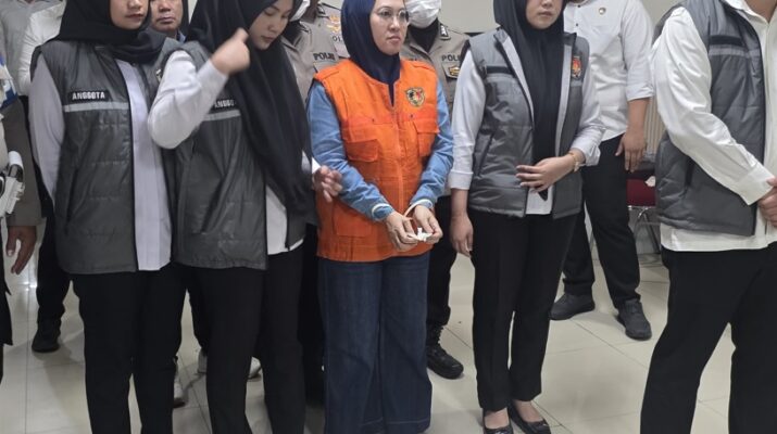 Eks Bupati Gowa Husniah Talenrang Ditahan Kortas Polri Terkait Dugaan Pemerasan dan Pencucian Uang
